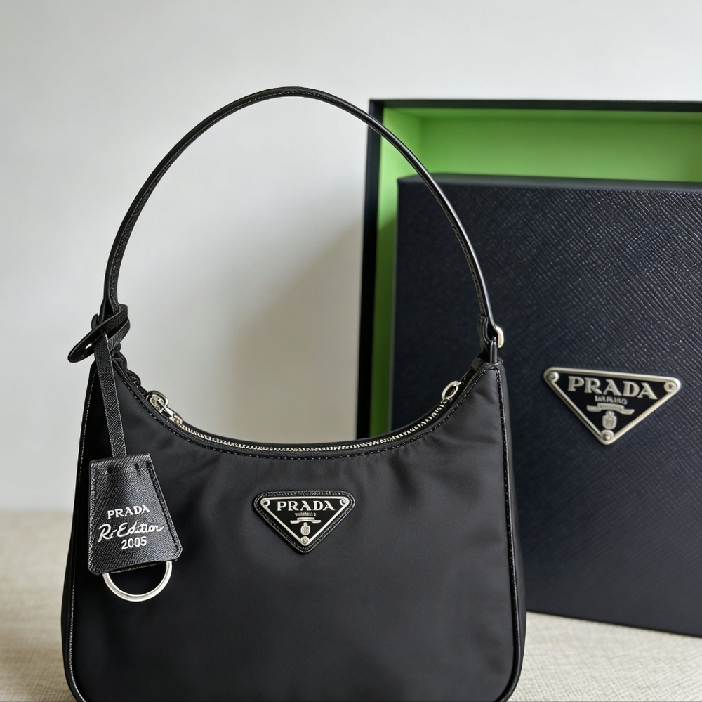 Prada  2005 ReNylon Shoulder Bag